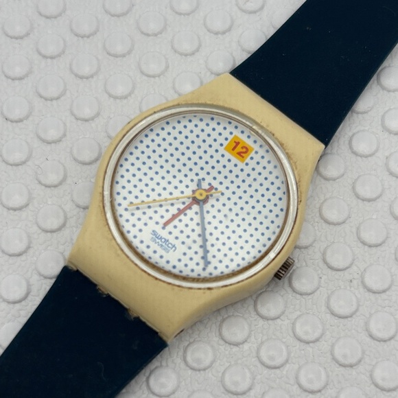 Swatch Watch - LW104 - Dotted Swiss